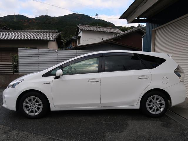 プリウスアルファ S ワンオーナー スマートキー2本 ディーラー整備記録 純正ナビ ワンセグTV DVD視聴 バックカメラ ビルトインETC プッシュスタート オートエアコン 修復左インサイドパネル(62枚目)