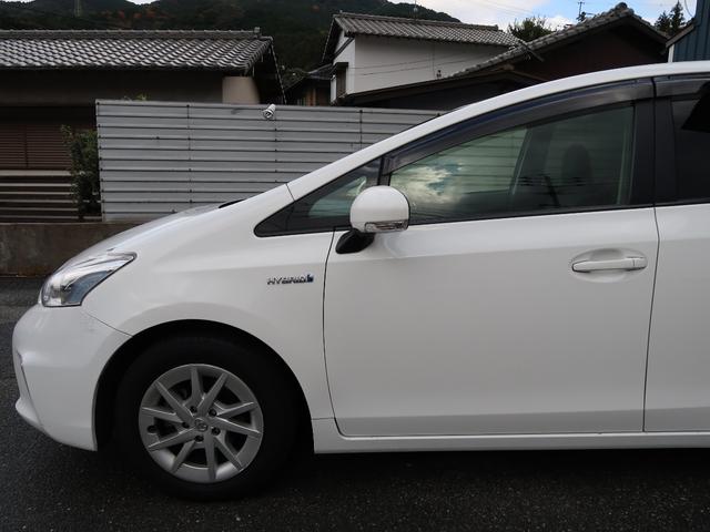 プリウスアルファ S ワンオーナー スマートキー2本 ディーラー整備記録 純正ナビ ワンセグTV DVD視聴 バックカメラ ビルトインETC プッシュスタート オートエアコン 修復左インサイドパネル(63枚目)