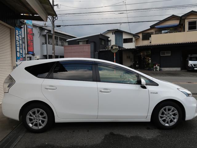 プリウスアルファ S ワンオーナー スマートキー2本 ディーラー整備記録 純正ナビ ワンセグTV DVD視聴 バックカメラ ビルトインETC プッシュスタート オートエアコン 修復左インサイドパネル(65枚目)