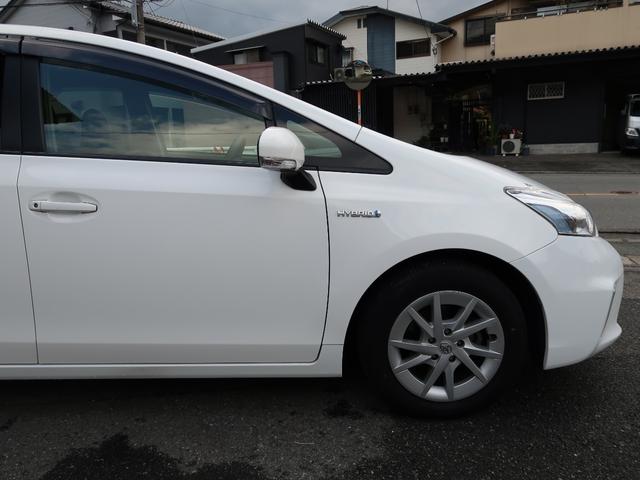 プリウスアルファ S ワンオーナー スマートキー2本 ディーラー整備記録 純正ナビ ワンセグTV DVD視聴 バックカメラ ビルトインETC プッシュスタート オートエアコン 修復左インサイドパネル(66枚目)