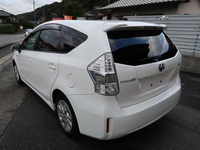 プリウスアルファ S ワンオーナー スマートキー2本 ディーラー整備記録 純正ナビ ワンセグTV DVD視聴 バックカメラ ビルトインETC プッシュスタート オートエアコン 修復左インサイドパネル(69枚目)