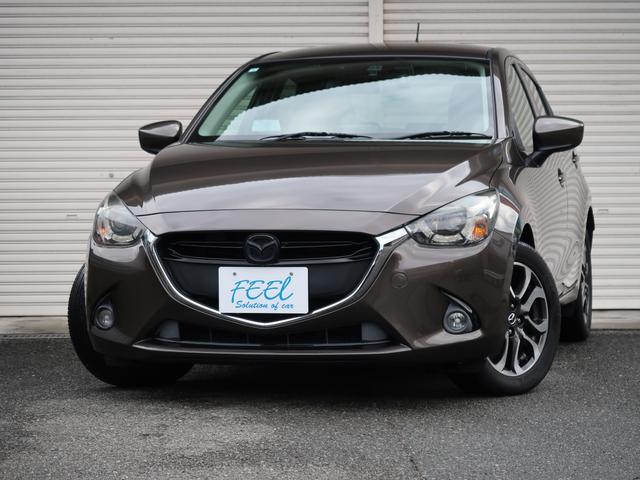 デミオ XDツーリング フルセグTV DVD再生 Bluetoothオーディオ スマートキー プッシュスタート 純正AW ルーフスポイラー 修復左P アイドリングストップ(2枚目)