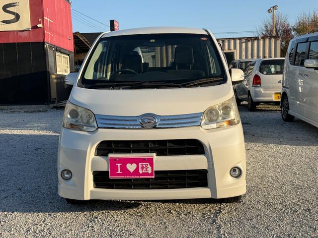 ムーヴ カスタム G ETC ナビ TV スマートキー アイドリングストップ 電動格納ミラー ベンチシート CVT 盗難防止システム ABS アルミホイール 衝突安全ボディ エアコン パワーステアリング パワーウィンドウ(2枚目)