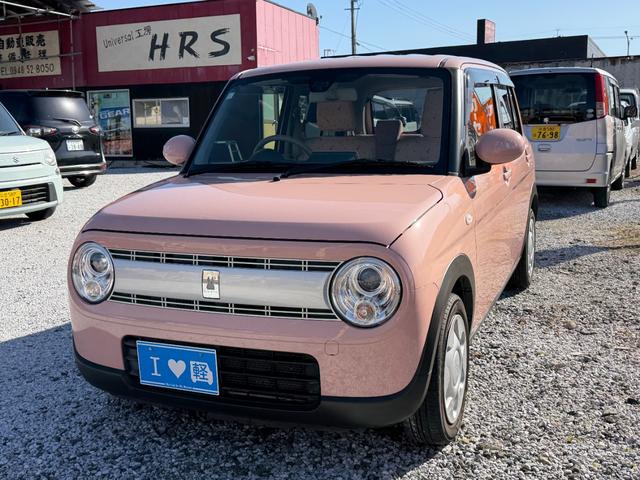 アルトラパン Ｓ　６ケ月保証全国対応　ＥＴＣ　バックカメラ　ナビ　ＴＶ　衝突被害軽減システム　オートライト　ＨＩＤ　スマートキー　アイドリングストップ　電動格納ミラー　シートヒーター　ベンチシート　盗難防止システム（3枚目）