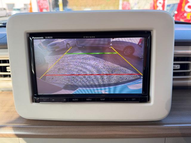 アルトラパン Ｓ　６ケ月保証全国対応　ＥＴＣ　バックカメラ　ナビ　ＴＶ　衝突被害軽減システム　オートライト　ＨＩＤ　スマートキー　アイドリングストップ　電動格納ミラー　シートヒーター　ベンチシート　盗難防止システム（6枚目）