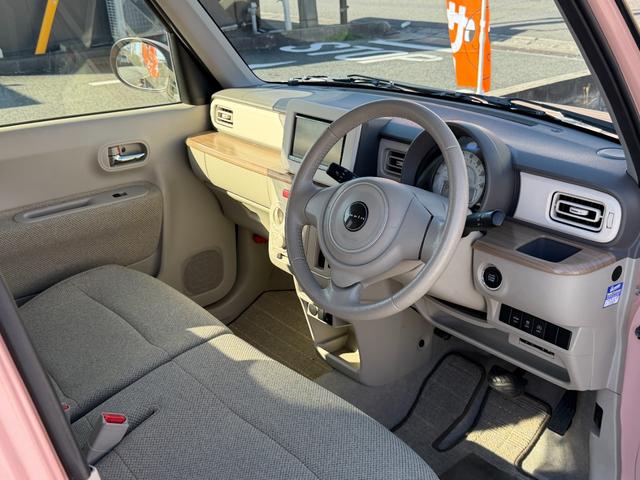 アルトラパン Ｓ　６ケ月保証全国対応　ＥＴＣ　バックカメラ　ナビ　ＴＶ　衝突被害軽減システム　オートライト　ＨＩＤ　スマートキー　アイドリングストップ　電動格納ミラー　シートヒーター　ベンチシート　盗難防止システム（45枚目）