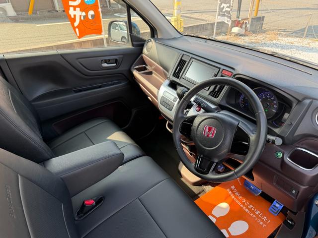 Ｎ－ＷＧＮカスタム Ｇ　ナビ　ＴＶ　ＨＩＤ　１５ｉｎｔアルミホイール　ローダウン　スマートキー　アイドリングストップ　電動格納ミラー　ベンチシート　ＣＶＴ　盗難防止システム　ＡＢＳ　ＥＳＣ　ＣＤ　ＤＶＤ再生　ＵＳＢ（36枚目）