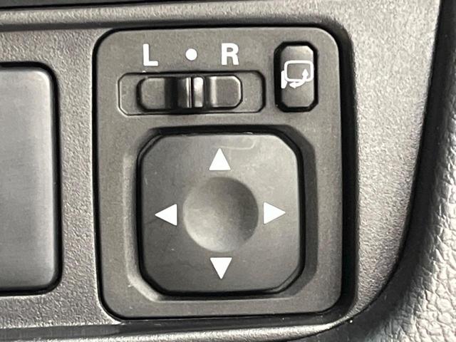 【電動格納ミラー】ワンタッチでミラーの開閉！運転席からお好みのミラーの角度に調整可能です！