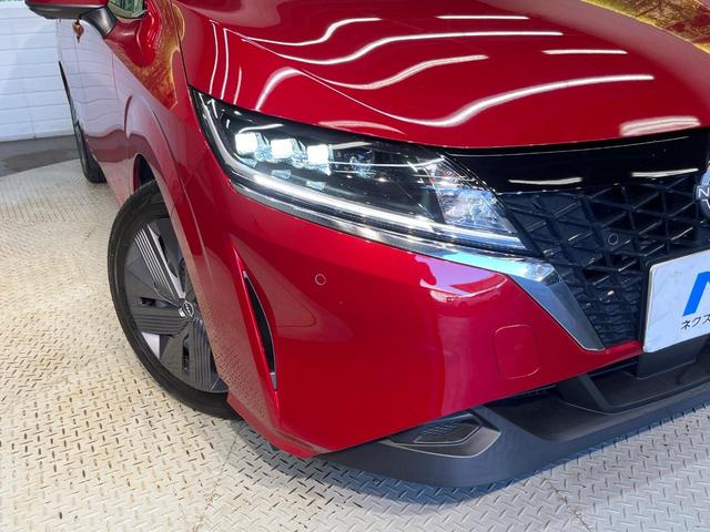 ノート Ｘ　純正９型ナビ　全周囲カメラ　インテリジェントエマージェンシーブレーキ　禁煙車　コーナーセンサー　スマートキー　ＬＥＤヘッド　ＥＴＣ　オートハイビームアシスト　後方車両検知機能　車線逸脱警報（12枚目）