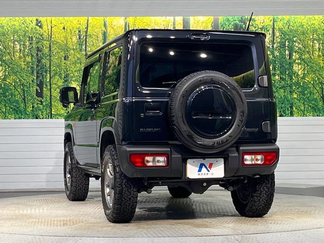 ジムニー ＸＣ　４ＷＤ　ターボ　ＳＤナビ　バックカメラ　デュアルセンサーブレーキサポート　禁煙車　前席シートヒーター　黒革調シートカバー　ドラレコ　スマートキー　ＬＥＤヘッド　ＥＴＣ　オールテレーンタイヤ（27枚目）