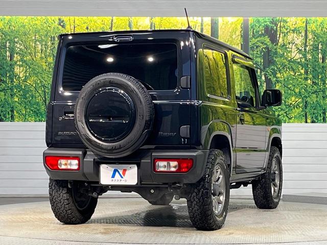 ジムニー ＸＣ　４ＷＤ　ターボ　ＳＤナビ　バックカメラ　デュアルセンサーブレーキサポート　禁煙車　前席シートヒーター　黒革調シートカバー　ドラレコ　スマートキー　ＬＥＤヘッド　ＥＴＣ　オールテレーンタイヤ（28枚目）