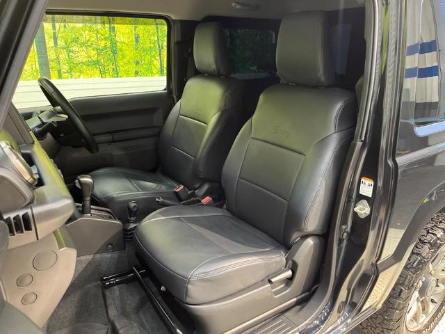 ジムニー ＸＣ　４ＷＤ　ターボ　ＳＤナビ　バックカメラ　デュアルセンサーブレーキサポート　禁煙車　前席シートヒーター　黒革調シートカバー　ドラレコ　スマートキー　ＬＥＤヘッド　ＥＴＣ　オールテレーンタイヤ（35枚目）