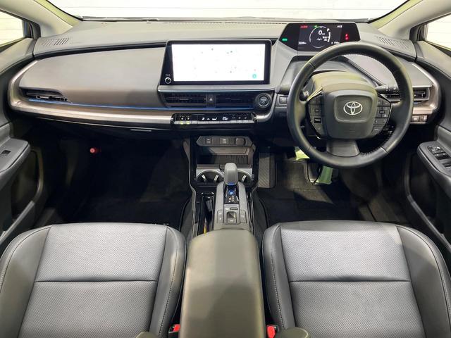 プリウス Z 12.3インチナビ パノラマルーフ デジタルインナーミラー トヨタチームメイト パノラミックビューモニター セーフティセンス BSM シートベンチレーション レーダクルーズコントロール(2枚目)