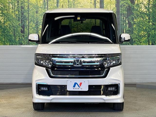 N-BOXカスタム L 後期 両側電動ドア SDナビ バックカメラ レーダークルーズ コーナーセンサー スマートキー LEDヘッド ビルトインETC 車線逸脱警報 オートライト オートエアコン 純正14アルミ(14枚目)