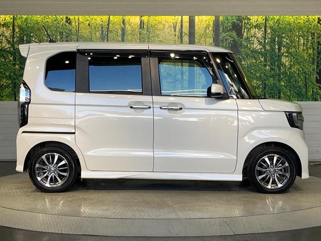 N-BOXカスタム L 後期 両側電動ドア SDナビ バックカメラ レーダークルーズ コーナーセンサー スマートキー LEDヘッド ビルトインETC 車線逸脱警報 オートライト オートエアコン 純正14アルミ(22枚目)