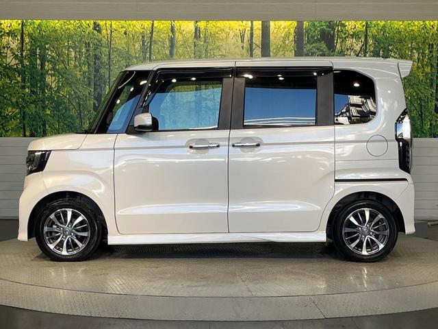 N-BOXカスタム L 後期 両側電動ドア SDナビ バックカメラ レーダークルーズ コーナーセンサー スマートキー LEDヘッド ビルトインETC 車線逸脱警報 オートライト オートエアコン 純正14アルミ(23枚目)