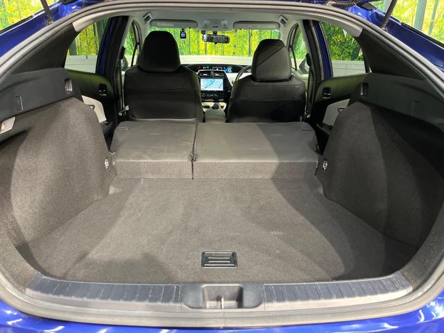 プリウス S カロッツェリア9型ナビ バックカメラ 黒革調シートカバー スマートキー LEDヘッドランプ ETC オートライト オートエアコン 純正15インチアルミホイール Bluetooth再生 CD/DVD再生(10枚目)