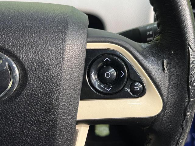 プリウス S カロッツェリア9型ナビ バックカメラ 黒革調シートカバー スマートキー LEDヘッドランプ ETC オートライト オートエアコン 純正15インチアルミホイール Bluetooth再生 CD/DVD再生(43枚目)