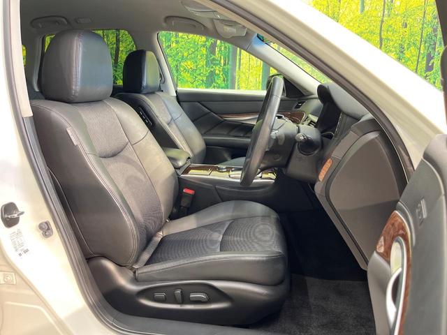 フーガ ２５０ＧＴ　メーカーナビ　エマージェンシーブレーキ　アラウンドビューモニター　インテリジェントクルーズコントロール　パワーシート　ＬＥＤヘッドライト　ハーフレザー　オートライト　Ｂｌｕｅｔｏｏｔｈ（8枚目）