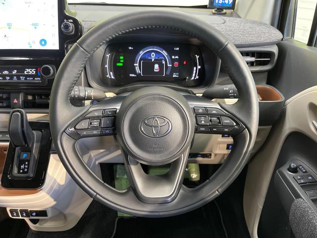 シエンタ ハイブリッドＺ　１０．５インチナビ　パノラミックビューモニター　シートヒーター　ステアリングヒーター　セーフティセンス　レーダークルーズコントロール　ＢＳＭ　両側パワースライドドア　ＬＥＤヘッドライト（11枚目）