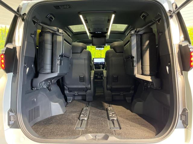 アルファード Ｚ　左右独立ムーンルーフ　モデリスタエアロ　１４型ディスプレイオーディオ＋　全周囲カメラ　１２．１型後席ディスプレイ　両側電動スライドドア　トヨタチームメイト　ユニバーサルステップ　デジタルインナーミラー（54枚目）