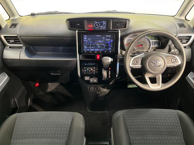 ルーミー カスタムG-T 後期 純正9型ナビ 全周囲カメラ 両側電動スライドドア 前席シートヒーター スマートアシスト アダプティブクルーズコントロール 禁煙車 コーナーセンサー スマートキー LEDヘッドランプ ETC(2枚目)