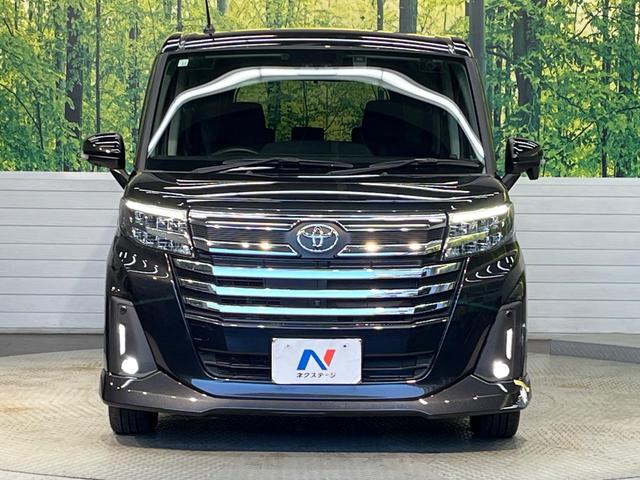 ルーミー カスタムG-T 後期 純正9型ナビ 全周囲カメラ 両側電動スライドドア 前席シートヒーター スマートアシスト アダプティブクルーズコントロール 禁煙車 コーナーセンサー スマートキー LEDヘッドランプ ETC(15枚目)