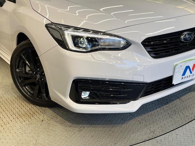 インプレッサスポーツ STIスポーツ 後期 純正8型ナビ フロント/サイド/バックカメラ アイサイトVer3 レーダークルーズ 禁煙車 ハーフレザーシート シートメモリー コーナーセンサー スマートキー LEDヘッド ETC(13枚目)