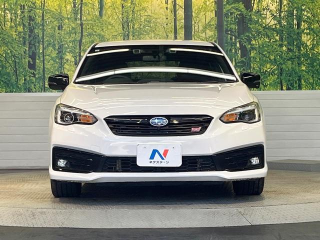 インプレッサスポーツ STIスポーツ 後期 純正8型ナビ フロント/サイド/バックカメラ アイサイトVer3 レーダークルーズ 禁煙車 ハーフレザーシート シートメモリー コーナーセンサー スマートキー LEDヘッド ETC(15枚目)