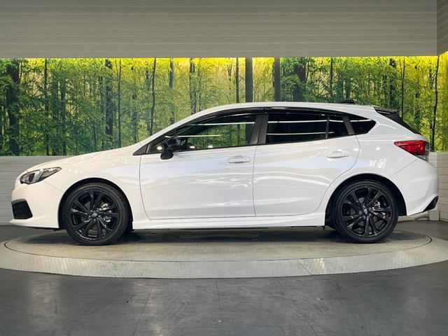 インプレッサスポーツ STIスポーツ 後期 純正8型ナビ フロント/サイド/バックカメラ アイサイトVer3 レーダークルーズ 禁煙車 ハーフレザーシート シートメモリー コーナーセンサー スマートキー LEDヘッド ETC(25枚目)