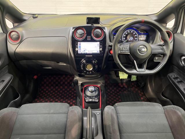 ノート e-パワーニスモ 純正SDナビ 全周囲カメラ LEDヘッド インテリジェントエマージェンシーブレーキ 禁煙車 スマートキー ETC 車線逸脱警報 オートライト オートエアコン 純正16インチアルミ スマートルームミラー(2枚目)