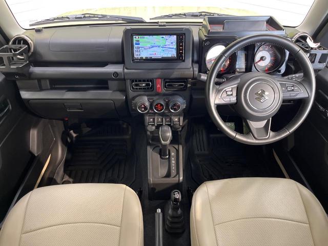 ジムニー ＸＣ　４ＷＤ　ターボ　純正ＳＤナビ　セーフティサポート　クルーズコントロール　シートヒーター　オートマチックハイビーム　ＬＥＤヘッドライト　禁煙車　バックカメラ　フルセグ　Ｂｌｕｅｔｏｏｔｈ（2枚目）