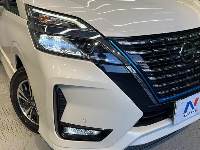 セレナ e-パワー ハイウェイスターV 後期型 純正10型ナビ 両側電動ドア 後席モニター 全周囲カメラ 衝突軽減 レーダークルーズ 禁煙車 レザー調シート ドラレコ スマートキー LEDヘッド ETC 純正15アルミ 車線逸脱警報(13枚目)