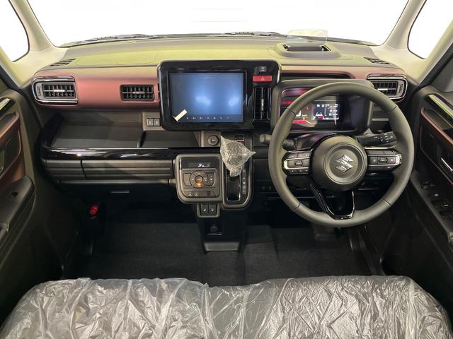 スペーシアカスタム ハイブリッドXS 純正9型ナビ 全方位モニター 届出済未使用車 両側パワースライド セーフティサポート Bluetooth フルセグ スマートキー シートヒーター ハーフレザーシート LEDヘッド(2枚目)