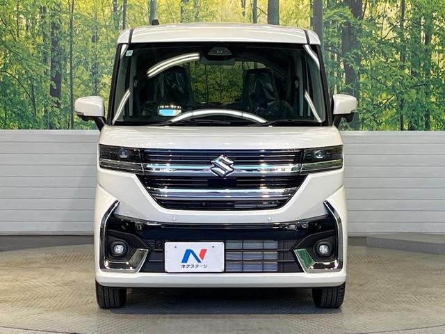 スペーシアカスタム ハイブリッドXS 純正9型ナビ 全方位モニター 届出済未使用車 両側パワースライド セーフティサポート Bluetooth フルセグ スマートキー シートヒーター ハーフレザーシート LEDヘッド(14枚目)