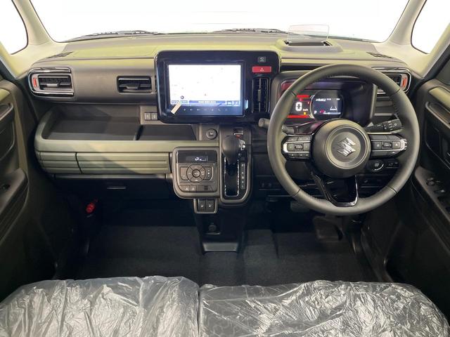 スペーシアギア ハイブリッドＸＺ　純正９型ナビ　両側電動ドア　全周囲カメラ　セーフティサポート　禁煙車　スマートキー　ＬＥＤヘッド　純正１４インチアルミ　オートハイビーム　車線逸脱警報　オートライト　オートエアコン　Ｂｌｕｅｔｏｏｔｈ（2枚目）