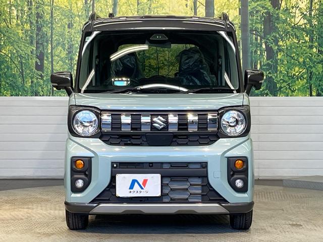 スペーシアギア ハイブリッドＸＺ　純正９型ナビ　両側電動ドア　全周囲カメラ　セーフティサポート　禁煙車　スマートキー　ＬＥＤヘッド　純正１４インチアルミ　オートハイビーム　車線逸脱警報　オートライト　オートエアコン　Ｂｌｕｅｔｏｏｔｈ（14枚目）