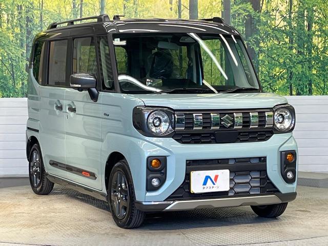 スペーシアギア ハイブリッドＸＺ　純正９型ナビ　両側電動ドア　全周囲カメラ　セーフティサポート　禁煙車　スマートキー　ＬＥＤヘッド　純正１４インチアルミ　オートハイビーム　車線逸脱警報　オートライト　オートエアコン　Ｂｌｕｅｔｏｏｔｈ（16枚目）