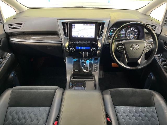 アルファードハイブリッド ＳＲ　４ＷＤ　ＪＢＬサウンド　純正９．２インチナビ　パノラミックビューモニター　両側電動スライドドア　パワーバックドア　レーダークルーズ　１００Ｖ電源　クリアランスソナー　ＬＥＤヘッドライト　サンシェード（2枚目）