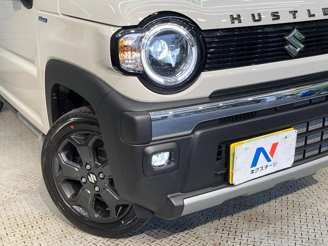 ハスラー タフワイルドターボ　届出済未使用車　９型メーカーナビ　全方位モニター　２トーンカラー　セーフティサポート　アダプティブクルーズ　シートヒーター　純正１５インチアルミ　スマートキー　ＬＥＤヘッドライト（13枚目）