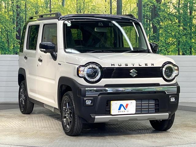 ハスラー タフワイルドターボ　届出済未使用車　９型メーカーナビ　全方位モニター　２トーンカラー　セーフティサポート　アダプティブクルーズ　シートヒーター　純正１５インチアルミ　スマートキー　ＬＥＤヘッドライト（17枚目）