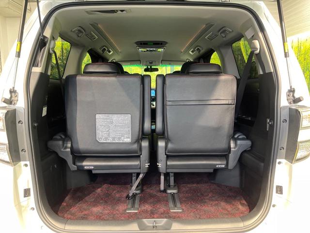 ヴェルファイア ２．４Ｚ　ゴールデンアイズＩＩ　後期型　純正８型ナビ　１１型後席モニター　両側電動ドア　クルコン　ＨＩＤヘッド　ハーフレザー　パワーバックドア　禁煙車　バックカメラ　フルセグ　リアオートエアコン　ＡＣ１００Ｖ電源　クリアランスソナー（40枚目）