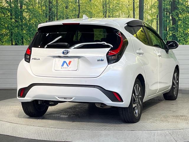 アクア Ｚ　ナビ機能付純正１０．５型ディスプレイオーディオ　衝突軽減　禁煙車　アドバンスドパークアシスト　全周囲カメラ　純正１６アルミ　ハーフレザー　ＥＴＣ　シートヒーター　パワーシート　レーダークルーズ　ＢＳＭ（17枚目）