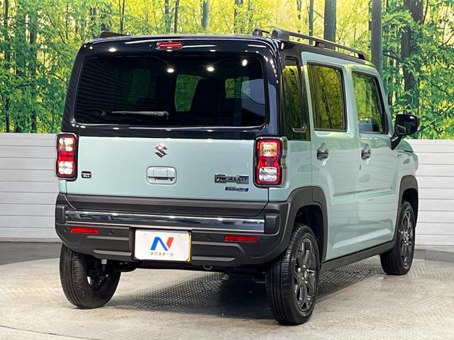 ハスラー タフワイルド　届出済未使用車　セーフティサポート　アダプティブクルーズコントロール　前席シートヒーター　コーナーセンサー　スマートキー　ＬＥＤヘッド　純正１５インチＡＷ　オートハイビーム　車線逸脱警報　オートライト（17枚目）