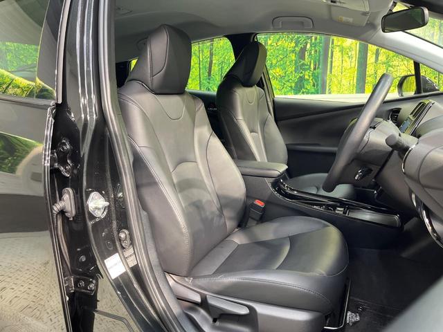 プリウス Sツーリングセレクション・ブラックエディション 純正8インチディスプレイオーディオ セーフティセンス レーダークルーズコントロール 前席シートヒーター 合皮レザーシート 禁煙車 クリアランスソナー LEDヘッドライト オートマチックハイビーム(8枚目)