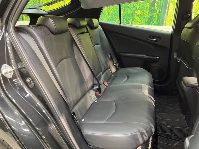 プリウス Sツーリングセレクション・ブラックエディション 純正8インチディスプレイオーディオ セーフティセンス レーダークルーズコントロール 前席シートヒーター 合皮レザーシート 禁煙車 クリアランスソナー LEDヘッドライト オートマチックハイビーム(9枚目)