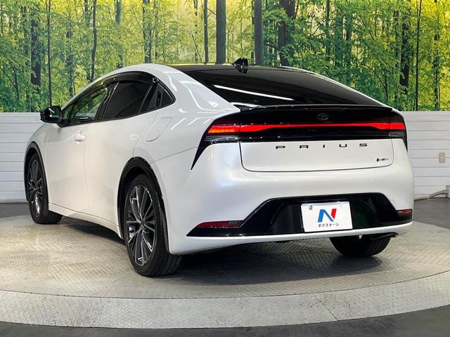 プリウス Z 禁煙車 ガラスルーフ 12.3インチナビ 全周囲カメラ トヨタチームメイト レーダークルーズコントロール デジタルインナーミラー BSM シートベンチレーション ステアリングヒーター ETC2.0(25枚目)