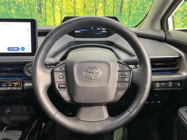 プリウス Z 12.3型ナビ付ディスプレイオーディオ トヨタチームメイト 全周囲カメラ セーフティーセンス レーダークルーズ 電動リアゲート 黒革調シート 前席シートエアコン メモリー機能付パワーシート ドラレコ(11枚目)