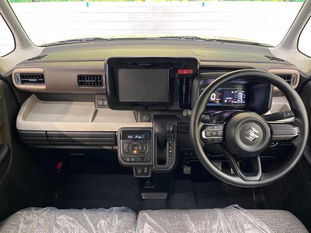 スペーシア ハイブリッドX 届出済未使用車 両側電動スライドドア 前席シートヒーター セーフティサポート オートライト スマートキー LEDヘッドライト コーナーセンサー 電動格納ミラー オートマチックハイビーム(2枚目)