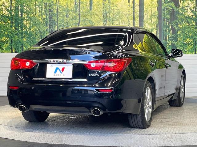 スカイライン 200GT-tタイプP 純正メーカーナビ アラウンドビューモニター 全方位運転支援システム レーダークルーズ 黒革シート 前席シートヒーター LEDヘッドライト クリアランスソナー 禁煙車 フルセグTV Bluetooth(17枚目)